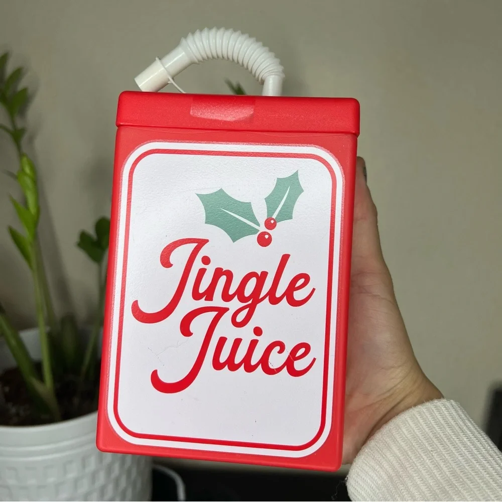 NEW Target Bullseyes Playground Jingle Juice Box Holiday Sipper